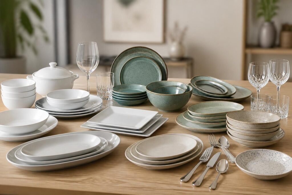 découvrez comment choisir la vaisselle idéale en fonction des matières, des formes et du nombre de pièces pour allier style et praticité à votre table.