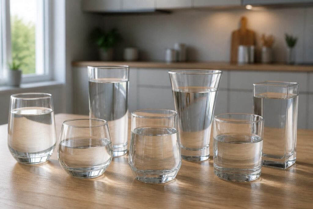 découvrez comment choisir la forme et la contenance idéales pour votre verre à eau afin d'optimiser confort et style à chaque usage.