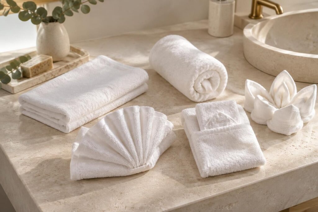 découvrez 5 pliages simples et élégants pour plier vos serviettes et embellir votre table en toute occasion.