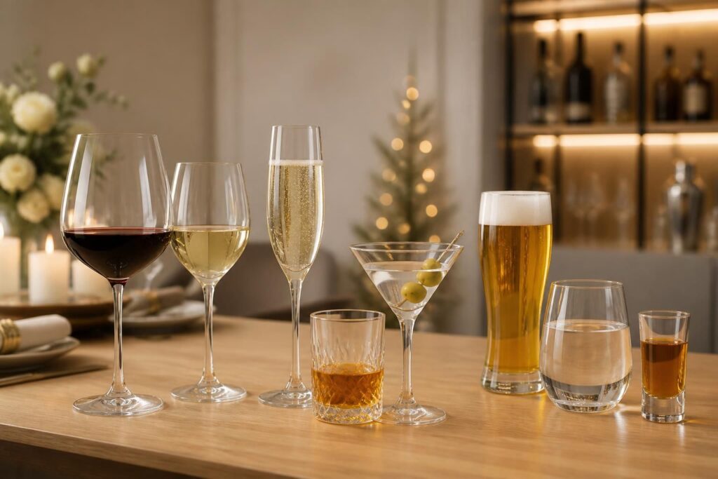 découvrez quel verre choisir pour chaque occasion avec notre guide complet du vestiaire de la verrerie, alliant élégance et fonctionnalité.