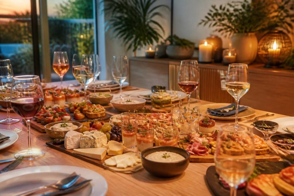 découvrez comment réussir un apéritif dînatoire parfait grâce à nos conseils sur les quantités, des idées originales de recettes et une organisation efficace pour impressionner vos invités.