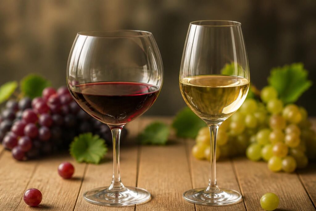 découvrez les différences entre les verres à vin rouge et blanc et apprenez comment choisir le verre idéal pour sublimer chaque dégustation.