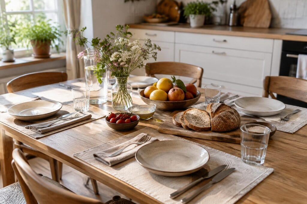 découvrez comment dresser une table de tous les jours avec goût grâce à des idées simples, élégantes et faciles à adapter à votre quotidien.